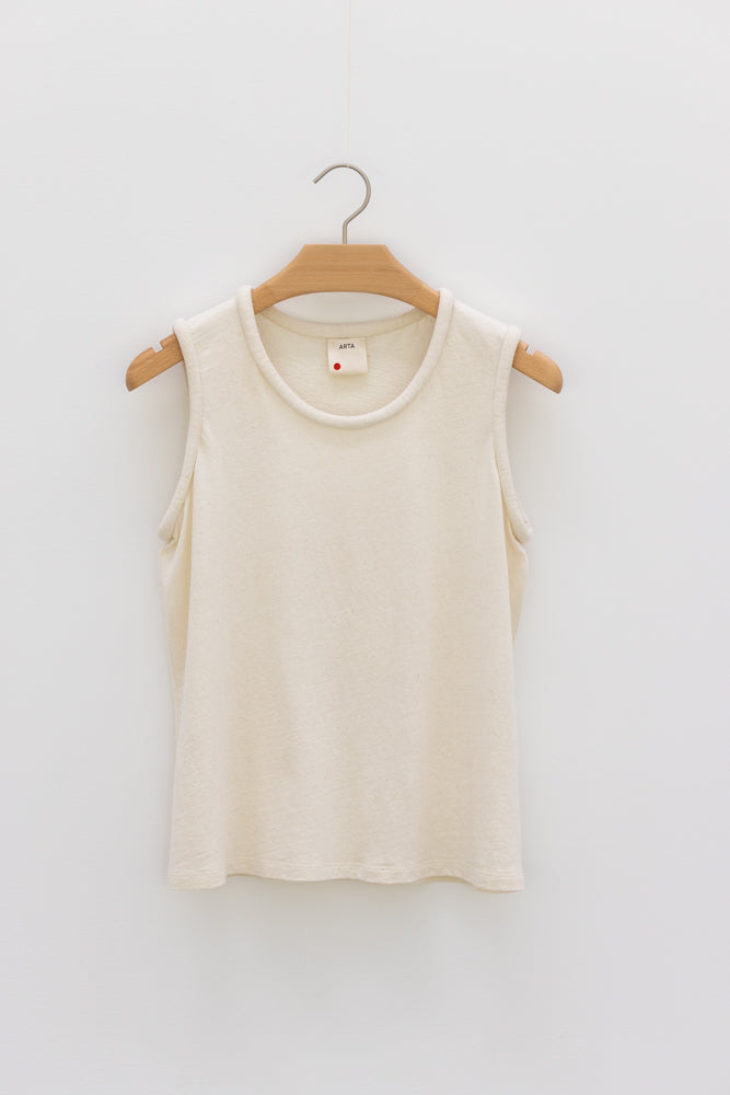 Rolled T-Shirt. Raw.